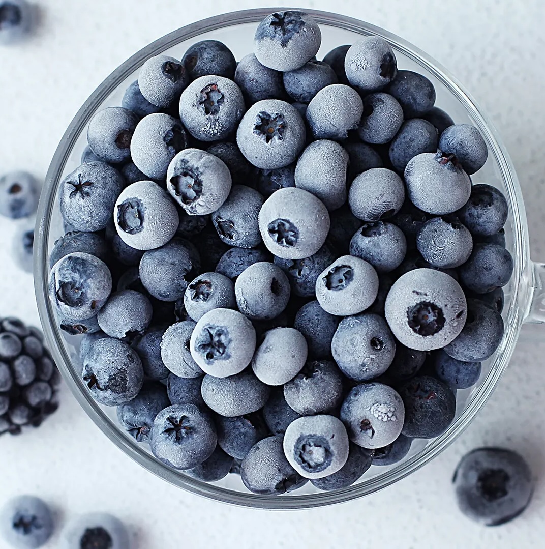 Frozen Blueberries